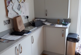 new boiler neatly concealed